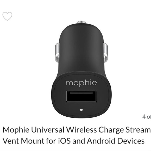 Mophie Wireless Charging Auto Vent Mount for Smartphones - Picture 7 of 9